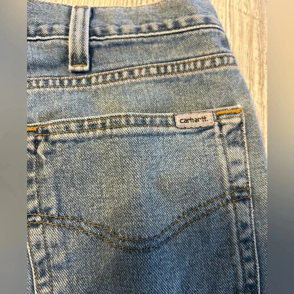 Carhartt Jeans Men's Tag 42x30 Actual 40x29 Relaxed Fit Straight Leg Denim B350 - Picture 4 of 9